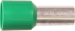 [7821350974] Isoleret ABIKO terminalrør KA6-12ETT, 6mm2 L12, Grøn