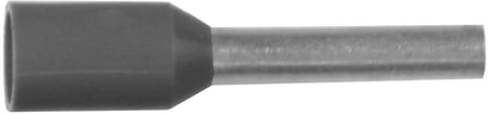 [7821351151] Isoleret ABIKO terminalrør KA0,75-8ETD, 0,75mm2 L8, Grå