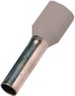 [7821606123] Isoleret terminalrør grå 0,75mm2 L=8mm