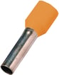 [7821614814] Isoleret dobbelt terminalrør orange 2x0,5mm2 L=8mm