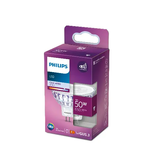 [SIG929001905055] PHILIPS LED 7W (50W) GU5,3 4000K 660lm 36°