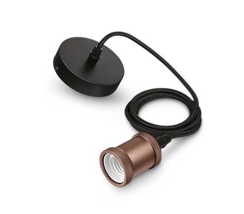 [SIG929001977801] Philips LED Pendel E27 (Max 40W) Rosaguld