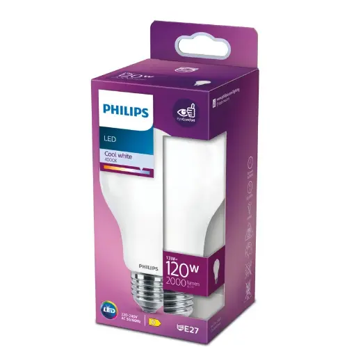 [SIG929002371901] Philips LED 13W (120W) E27 4000K 2000lm Mat