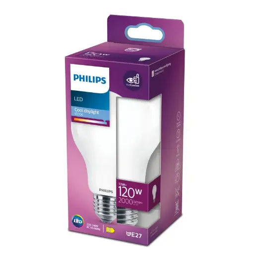 [SIG929002372001] Philips LED 13W (120W) E27 6500K 2000lm Mat