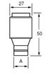 [7825100544] Sikring DZ3 35A sort GL/GG