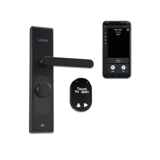 [7826111370] SHELLY LOQED TOUCH SMART LOCK BLACK