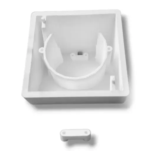 [7826111451] Shelly - Wall Display Bordstander - 35 grader - Hvid