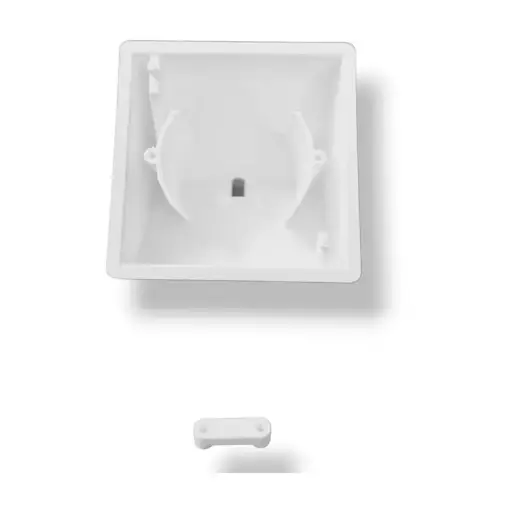 [7826111464] Shelly - Wall Display bordstander - 45 grader - Hvid