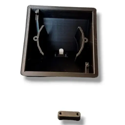 [7826111516] Shelly - Wall Display bordstander - 45 grader - Sort