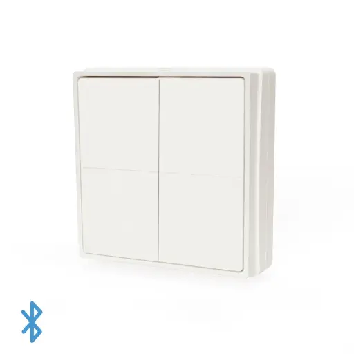[7826623367] Shelly BLU Wall switch 4, stand alone