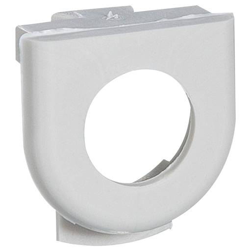 [1017037874] Plasttylle for rund kabel lysegrå