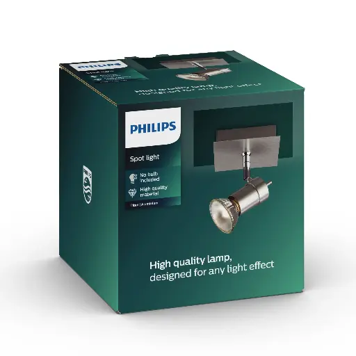 [SIG915000873002] TITAN single spot aluminium 1x50W 230V