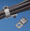 [7839151916] Rustfri kabel montagelade for 6 mm skrue