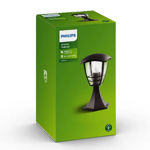 [SIG915002790502] Creek pedestal black 1x60W 230V