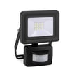 [7840111165] UNITE Projektør 730lm 10W 4000K IP44 med PIR sensor