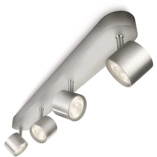 [SIG915004146601] STAR bar/tube LED aluminium 4x4W SELV